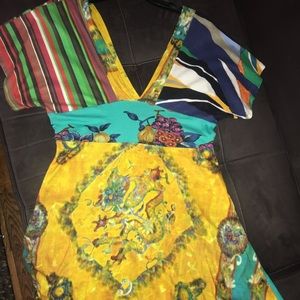 Multicolored summer dress